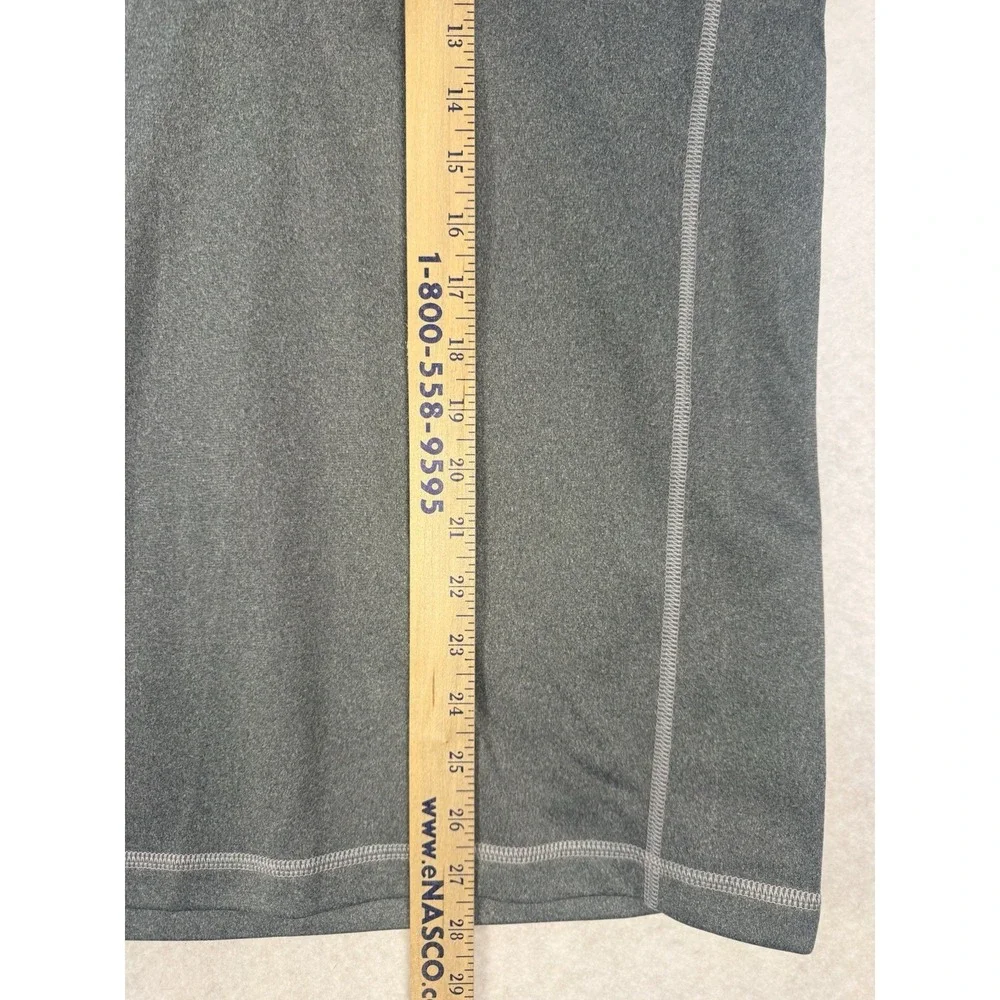 The North Face Men's Small Gray Heather 1/4 Zip Pullover Performance Shirt